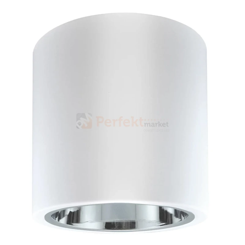 Oprawa natynkowa downlight Jupiter / CERES 17 E27 okrągła biała - nowoczesna lampa - schemat