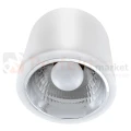 Oprawa natynkowa downlight Jupiter / CERES 17 E27 okrągła biała - nowoczesna lampa