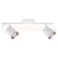 Lampa LED Ficudi biała podwójna 2x6W ścienno-sufitowa regulowana nowowoczesna listwa