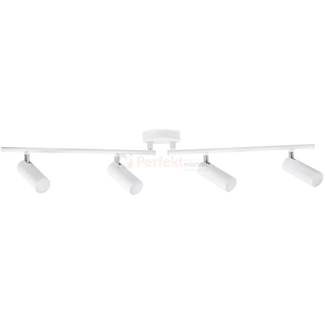Lampa LED poczwórna Gavi biała 4x 4.5W ścienno-sufitowa regulowana - spotlight 3000K