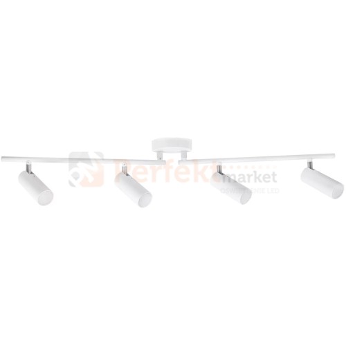 Lampa LED poczwórna Gavi biała 4x 4.5W ścienno-sufitowa regulowana - spotlight 3000K