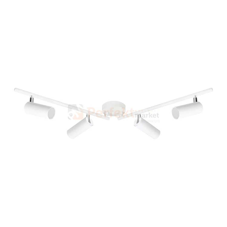 Lampa LED poczwórna Gavi biała 4x 4.5W ścienno-sufitowa regulowana - nowoczesna listwa LED