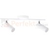 Lampa LED podwójna Gavi biała 2x 4.5W ścienno-sufitowa regulowana - nowoczesny spotlight 3000K