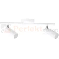 Lampa LED podwójna Gavi biała 2x 4.5W ścienno-sufitowa regulowana - nowoczesny spotlight 3000K