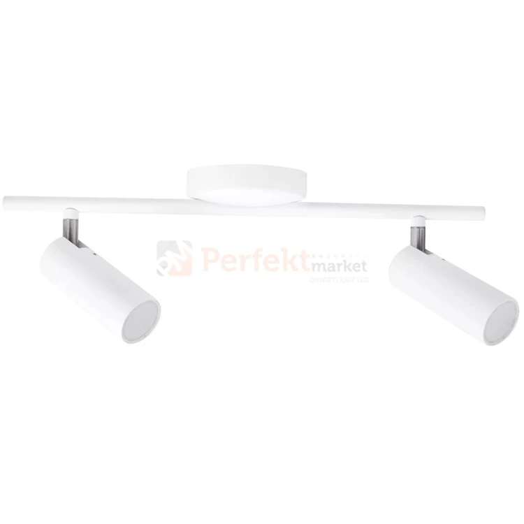 Lampa LED podwójna Gavi biała 2x 4.5W ścienno-sufitowa regulowana - nowoczesny spotlight 3000K