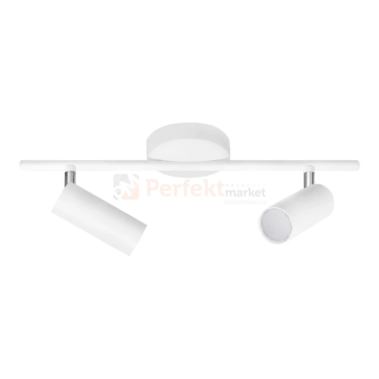 Lampa LED podwójna Gavi biała 2x 4.5W ścienno-sufitowa regulowana - nowoczesny spotlight 3000K