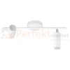 Lampa LED podwójna Gavi biała 2x 4.5W ścienno-sufitowa regulowana - nowoczesny spotlight 3000K