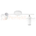 Lampa LED podwójna Gavi biała 2x 4.5W ścienno-sufitowa regulowana - nowoczesny spotlight 3000K
