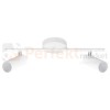 Lampa LED podwójna Gavi biała 2x 4.5W ścienno-sufitowa regulowana - nowoczesny spotlight 3000K