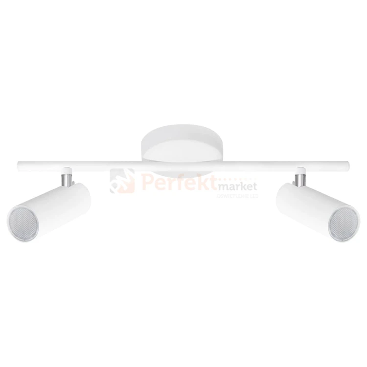 Lampa LED podwójna Gavi biała 2x 4.5W ścienno-sufitowa regulowana - nowoczesny spotlight 3000K