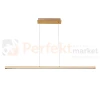 lampa wisząca LED ALAMO podłużna LED 3000K 120 cm złota AZ5767 wymiary perfektmarket.webp