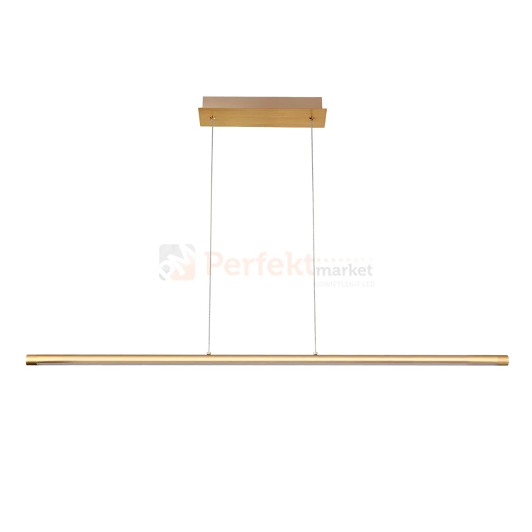 lampa wisząca LED ALAMO podłużna LED 3000K 120 cm złota AZ5767 wymiary perfektmarket.webp