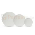 Lampa kula ogrodowa 40 cm biała GLOBO EKO0458 E27 perfektmarket  7.webp