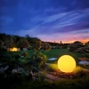 Lampa kula ogrodowa 60 cm biała GLOBO EKO0459 E27 perfektmarket  1.webp