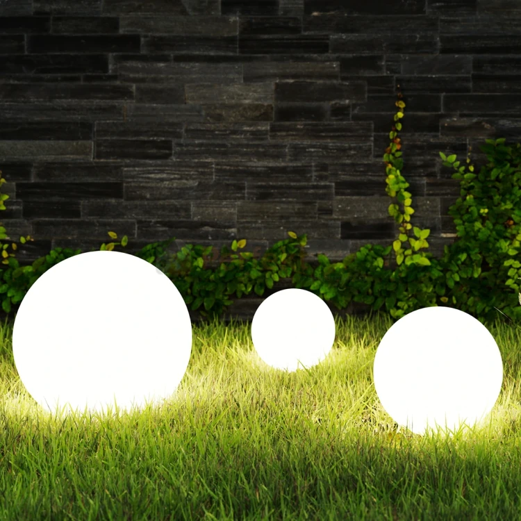 Lampa kula ogrodowa 60 cm biała GLOBO EKO0459 E27 perfektmarket 6.webp