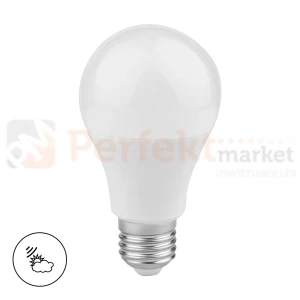 Żarówka LED E27 z czujnikiem zmierzchu 9W A60 E27 3000K