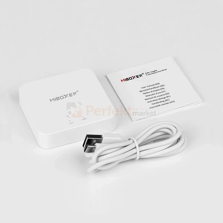 MiBoxer WL-BOX2 kontroler LED Wi-Fi  Android iOS Alexa Google Tuya 3 perfektmarket.webp