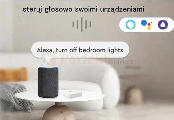 MiBoxer WL-BOX2 kontroler LED Wi-Fi  Android iOS Alexa Google Tuya sterowanie glosowe perfektmarket.webp