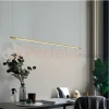 Lampa wisząca złota podłużna BUGA LE41356 Luces Exclusivas 20W 120 cm 3000K aranz  perfektmarket.webp