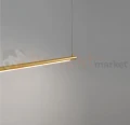 Lampa wisząca złota podłużna BUGA LE41356 Luces Exclusivas 20W 120 cm 3000K detail 1 perfektmarket.webp