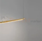 Lampa wisząca złota podłużna BUGA LE41356 Luces Exclusivas 20W 120 cm 3000K detail 1 perfektmarket.webp