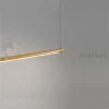 Lampa wisząca złota podłużna BUGA LE41356 Luces Exclusivas 20W 120 cm 3000K detail perfektmarket.webp