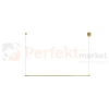 Lampa wisząca złota podłużna BUGA LE41356 Luces Exclusivas 20W 120 cm 3000K perfektmarket.webp