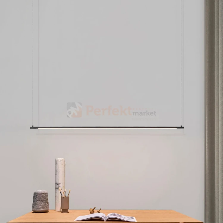 Lampa wisząca czarna podłużna BUGA LE41354 Luces Exclusivas 20W 120 cm 3000K aranz perfektmarket.webp