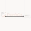 Lampa wisząca czarna podłużna BUGA LE41354 Luces Exclusivas 20W 120 cm 3000K perfektmarket.webp