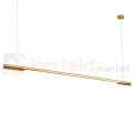Lampa wisząca złota podłużna LED Maxlight Organic Horizon P0356 36W ciepła 100 cm detail 4  perfektmarket.webp