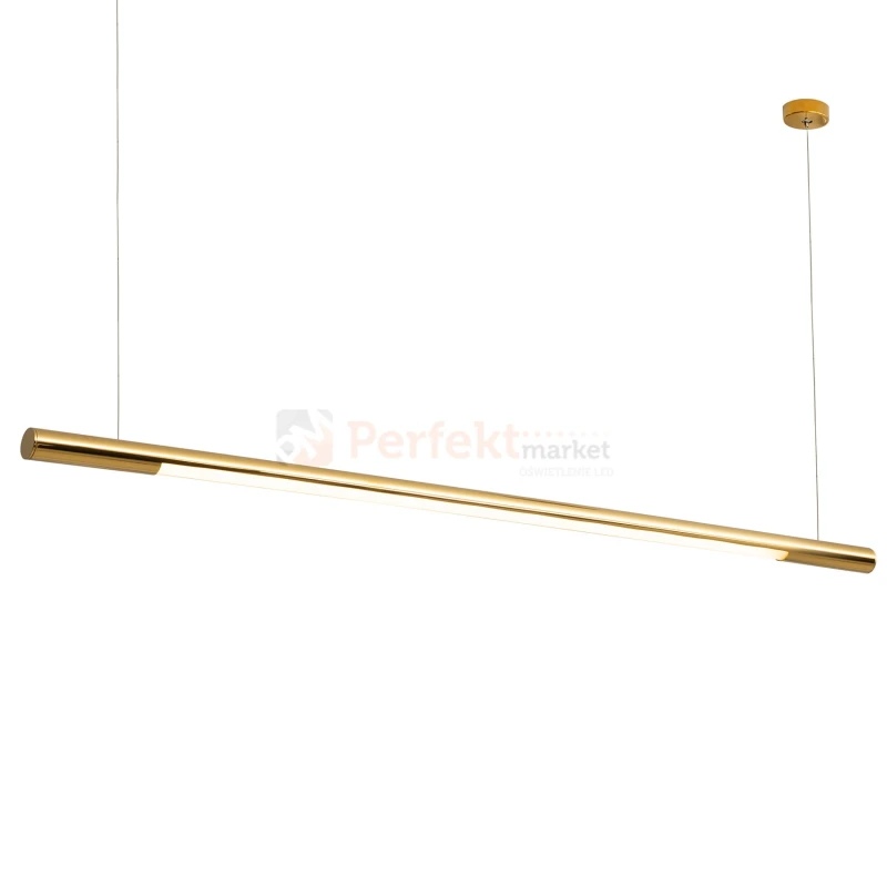 Lampa wisząca złota podłużna LED Maxlight Organic Horizon P0356 36W ciepła 100 cm detail 2 perfektmarket.webp