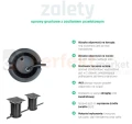 Oprawa gruntowa najazdowa LUKKA CONNECT GU10 zasilanie przelotowe zalety GU10.webp