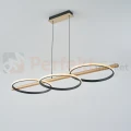 Lampa wisząca LED ALMERIA MD3913-3-3BWLT drewno-czarna Zuma Line 2 perfektmarket.webp