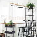 Lampa wisząca LED ALMERIA MD3913-3-3BWLT drewno-czarna Zuma Line aranz perfektmarket.webp