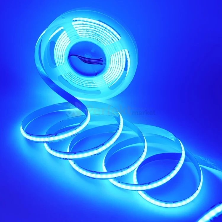 taśma led COB rgbnw 24V 19w profesjonalna linia światła bez punktów blue perfektmarket olsztyn.webp