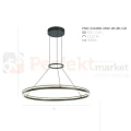 Merlot 28W LED świecący ring PND-54638R-28W-3K-BK-GD Italux wymiary.webp