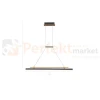 Lampa wisząca Merlot 16W linia LED PND-54638F-16W-3K-BK-GD Italux wymiary.webp