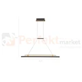 Lampa wisząca Merlot 16W linia LED PND-54638F-16W-3K-BK-GD Italux wymiary.webp