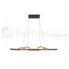 Lampa wisząca Conato 35W LED fale z drewnem PND-23848-30W-BK-GD Italux wymiary perfektmarket.webp
