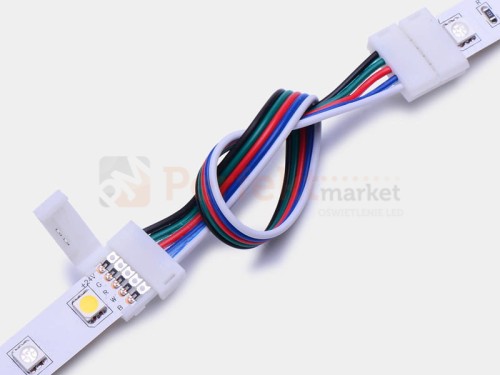 zlaczka katowa dwustronna z przewodem do tasm led rgbw 10mm.jpg