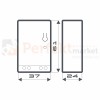 smart switch wyłącznik bezprzewodowy radiowy 12v 120w  wymiary perfektmarket