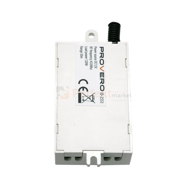Przekaźnik radiowy FUTURO włącznik bezprzewodowy 12V DC 433MHZ  perfektmarket olsztyn.webp