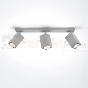 Listwa spot plafon kierunkowy 3xGU10 Merida 3 szary Sl.0457