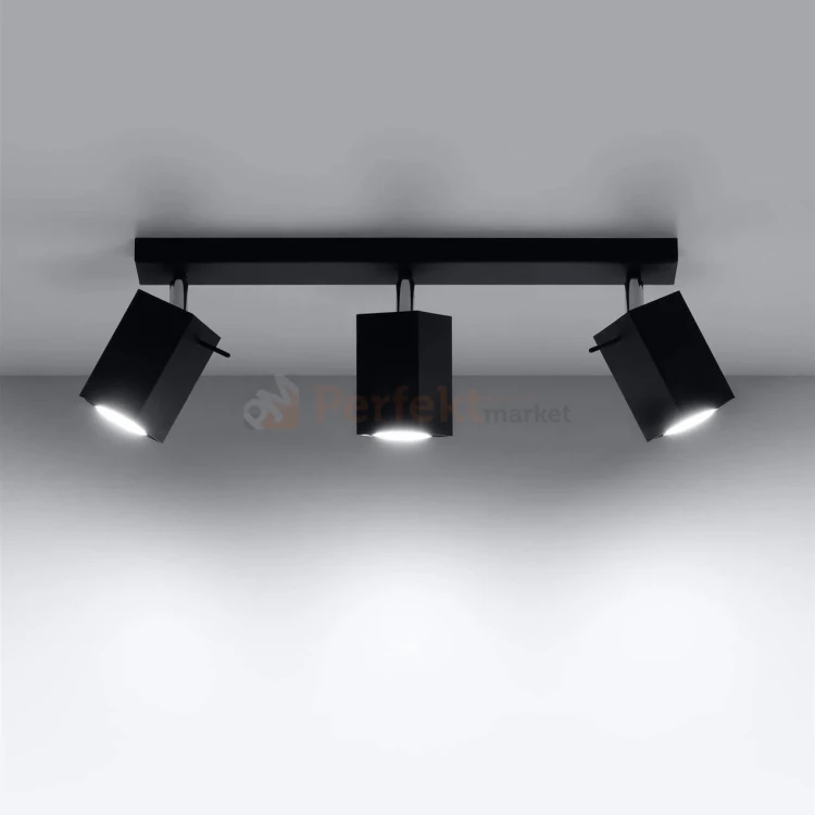 Listwa spot plafon 3xGU10 Merida 3 czarna SL.0101 1 perfektmarket.webp