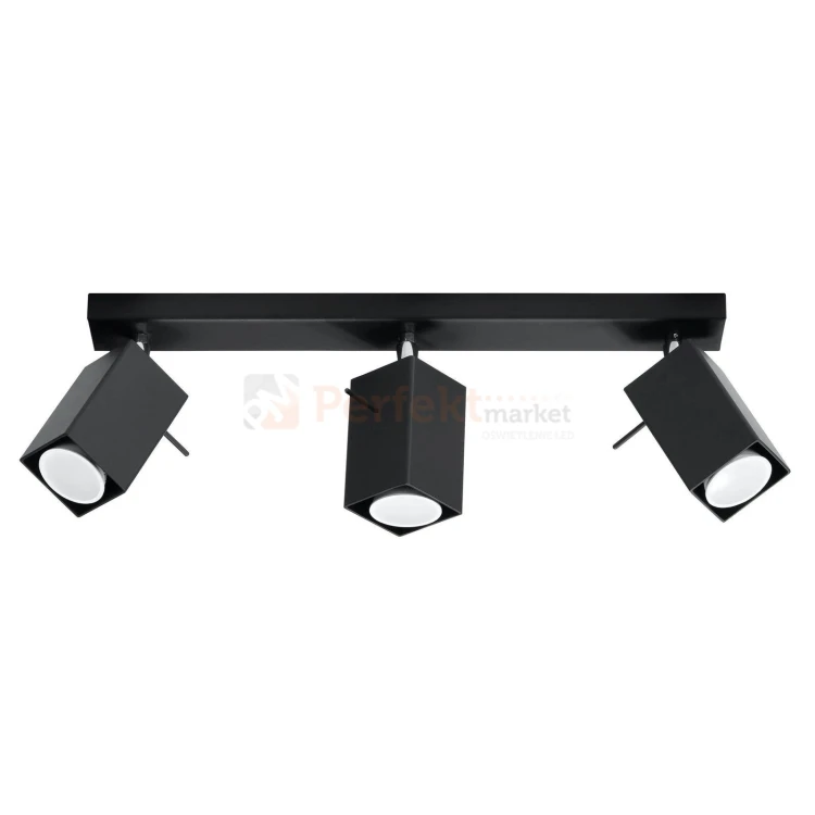 Listwa spot plafon 3xGU10 Merida 3 czarna SL.0101 2 perfektmarket.webp