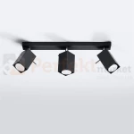 Listwa spot plafon 3xGU10 Merida 3 czarna SL.0101 perfektmarket.webp