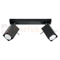 Listwa spot plafon 2xGU10 Merida 2 czarna SL.0100 3 perfektmarket.webp