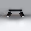 Listwa lampa sufitowa spot plafon 2xGU10 Merida 2 czarna SL.0100 perfektmarket.webp