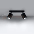 Listwa lampa sufitowa spot plafon 2xGU10 Merida 2 czarna SL.0100 perfektmarket.webp
