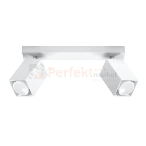 Listwa spot plafon 2xGU10 Merida 2 biała SL.0096 1 perfektmarket.webp